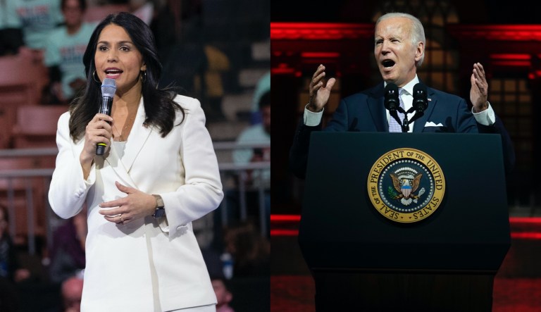 The former Hawaii Congresswoman and 2020 presidential candidate claimed on Sunday while campaigning for Republican Senate candidate Don Bolduc that she was pretty sure that authoritarian leaders and dictators in other countries all believed that what they were doing was for the best.