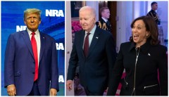 Trump and DeSantis both fall to Biden, but one of them can beat Harris: Poll