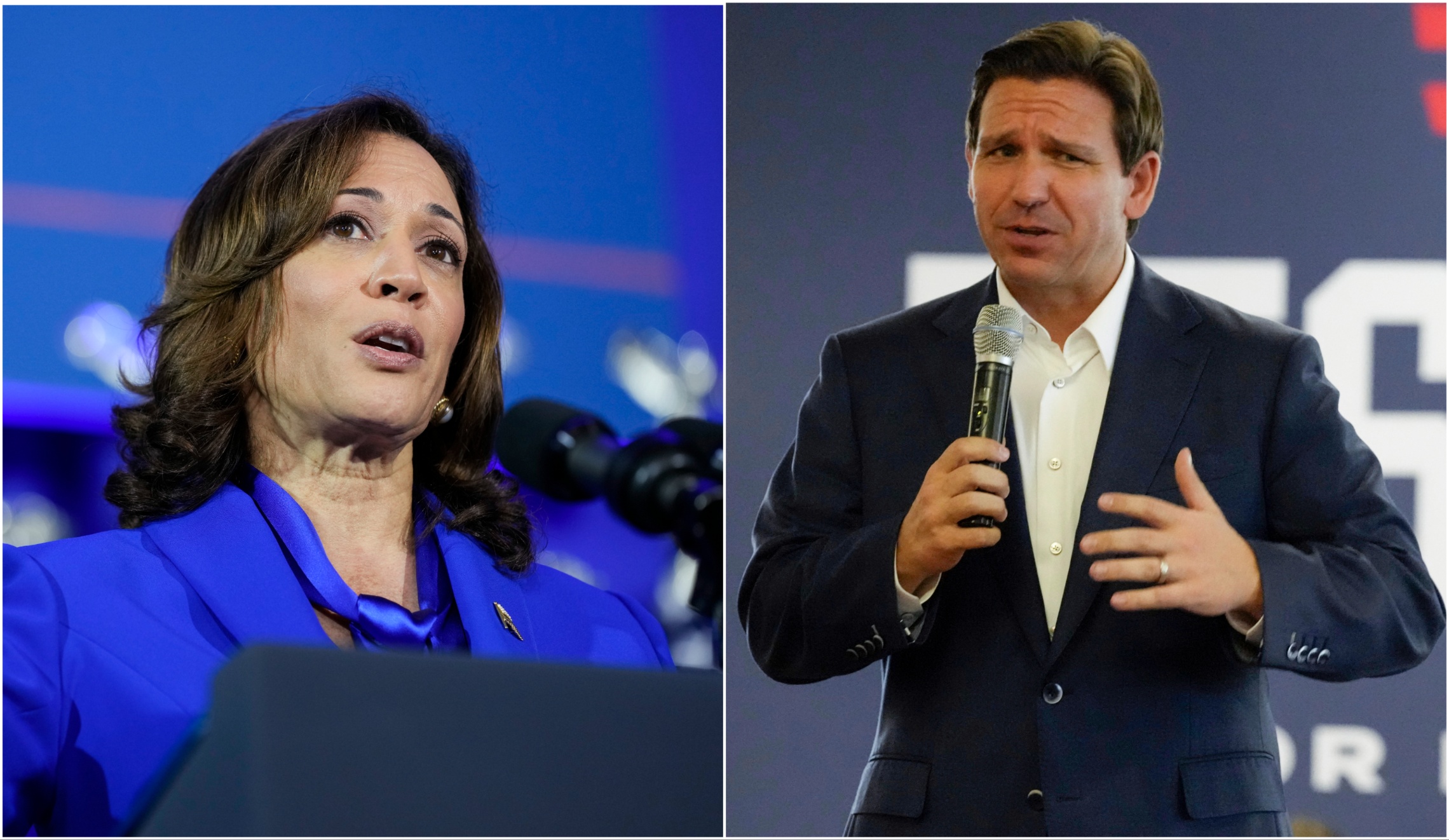 Kamala Harris lashes out at DeSantis about US history ahead of Florida visit