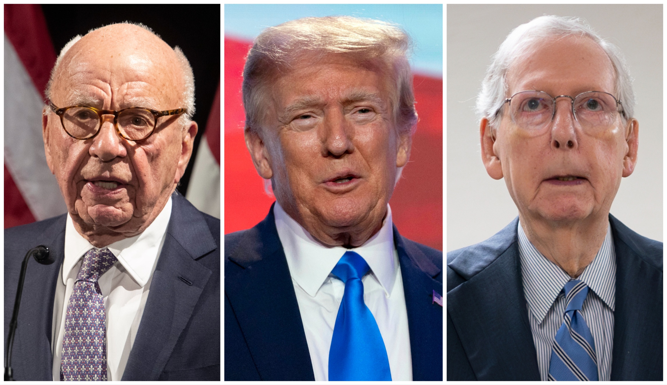 Trump uses Rupert Murdoch’s retirement as way to bash McConnell