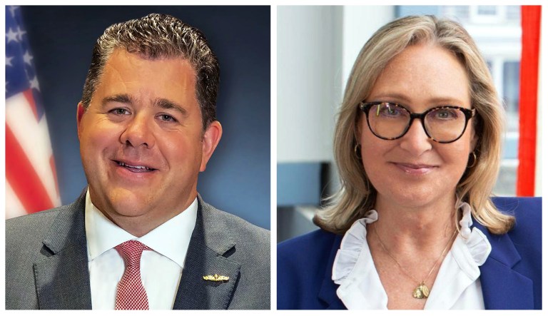 Nick LaLota and Bridget Fleming