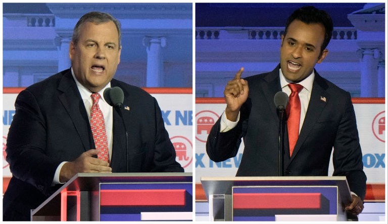 Chris Christie joins 2024 rivals in attacking Vivek Ramaswamy on foreign policy