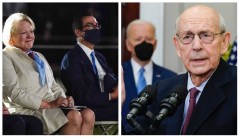 Stephen Breyer refuses to criticize Ginni Thomas ahead of her Jan. 6 appearance