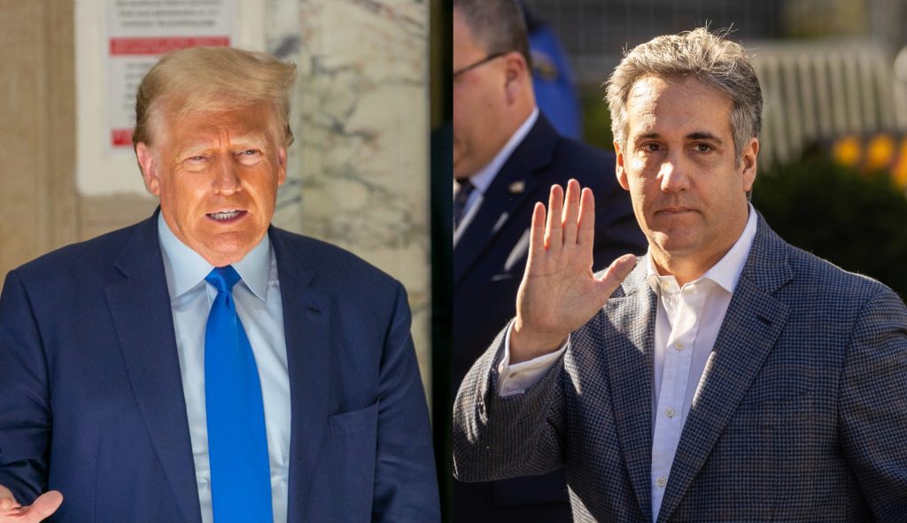 Trump tells Michael Cohen he was ‘weaponized’ in hush money trial