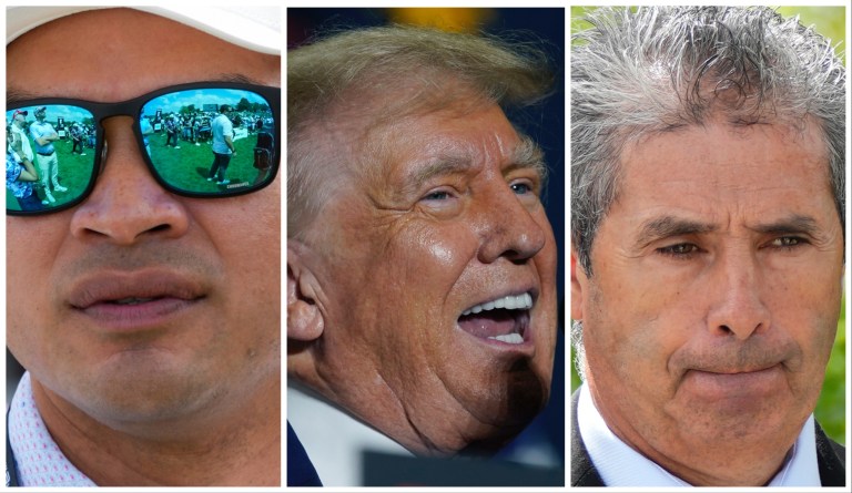 Walt Nauta, Donald Trump, Carlos de Oliveira.