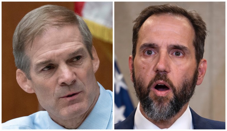 Jim Jordan and Jack Smith.
