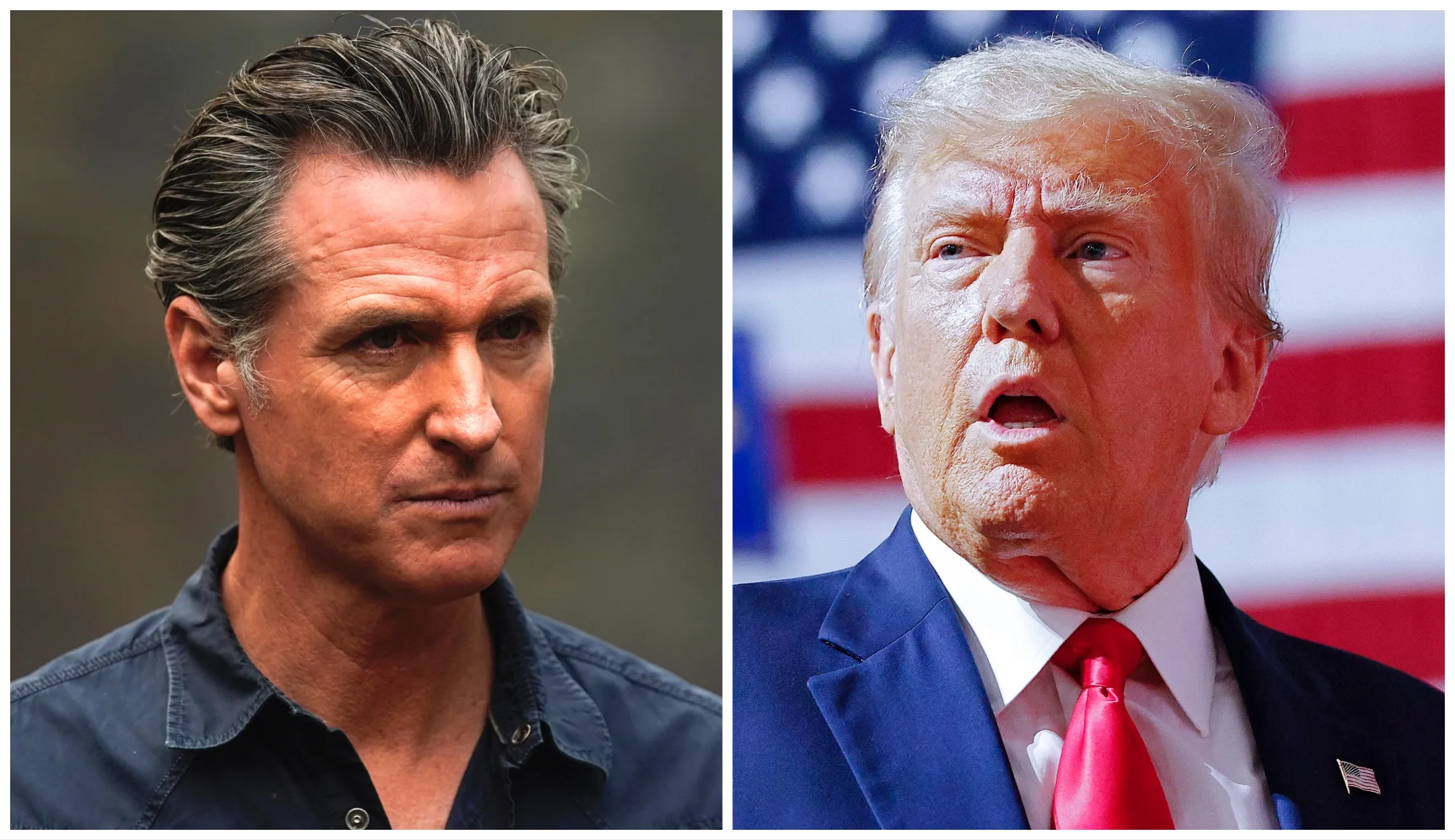 Trump claims facing Newsom in 2024 election would be ‘easy’