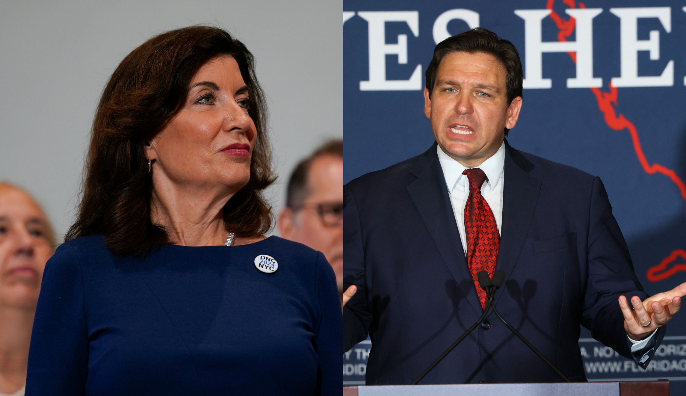 DeSantis blasts Hochul over ‘get out of town’ remarks