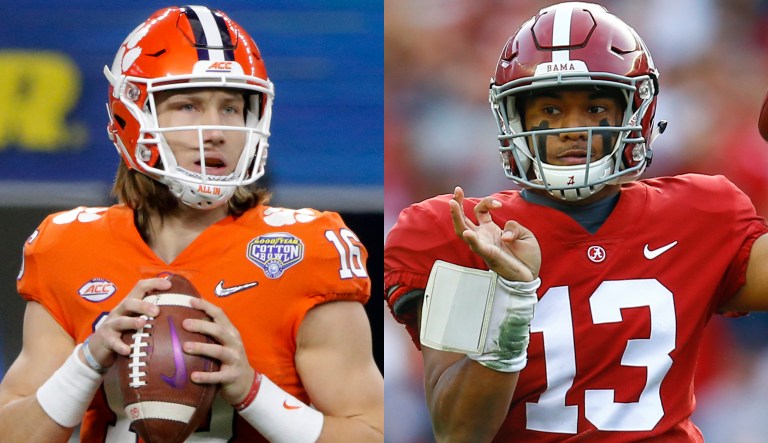 Trevor Lawrence and Tua Tagovailoa