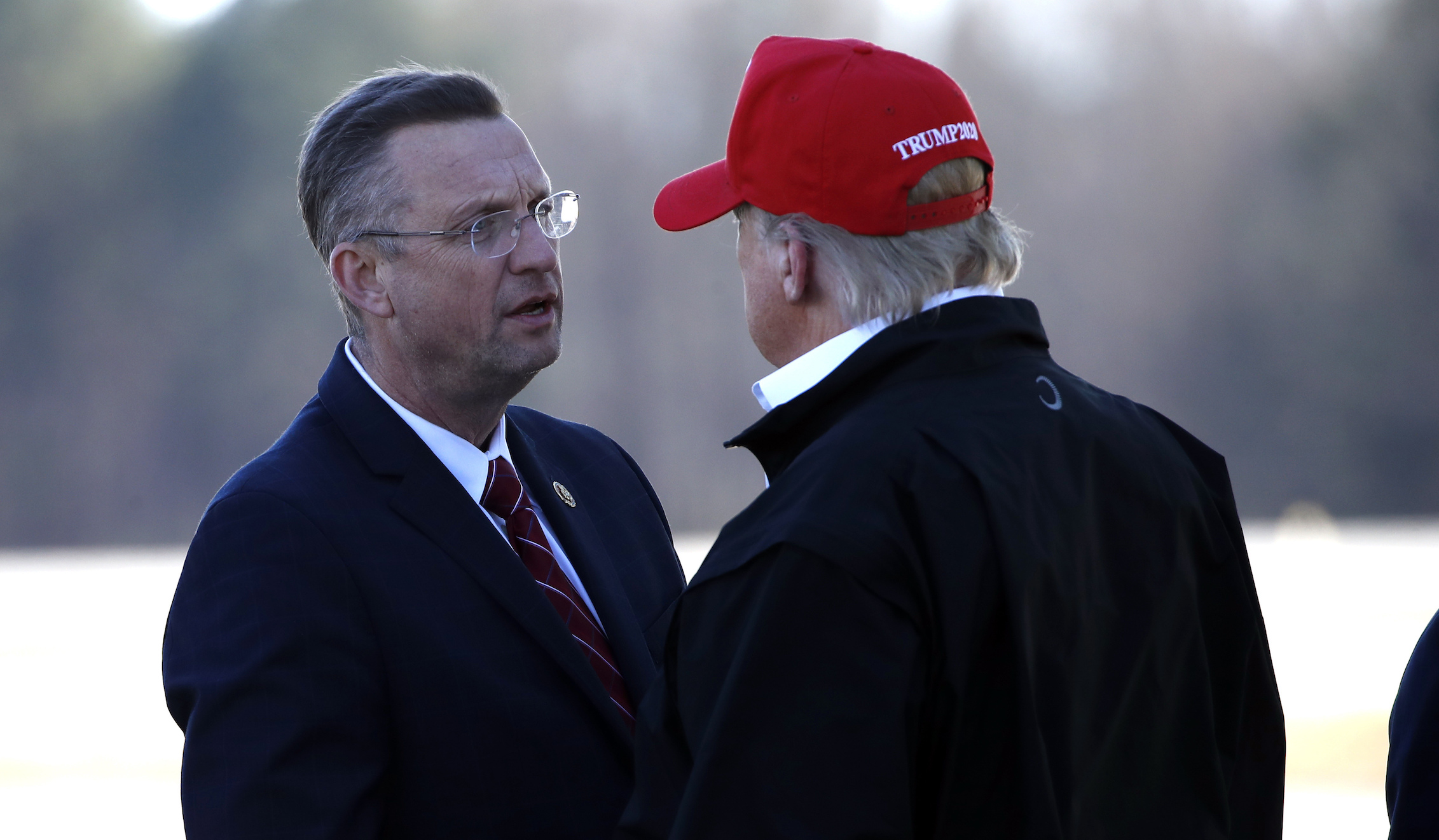 Fifth lawmaker to announce coronavirus self-quarantine shook Trump’s hand Friday