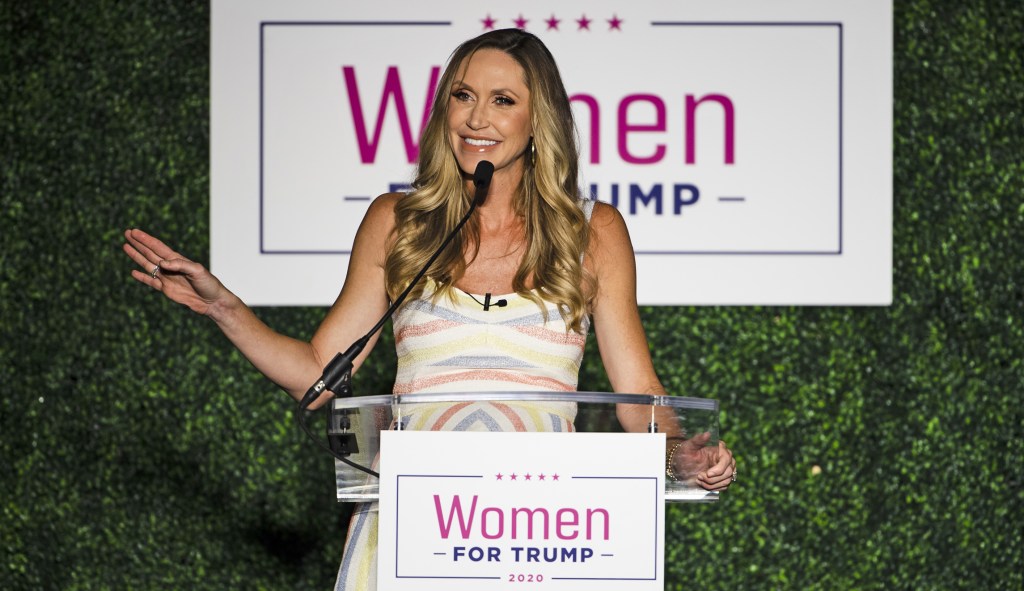 Lara Trump tries to fix her party’s woman problem