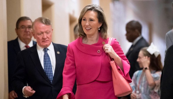 Comstock struggling in northern Virginia after Democrats brand her ‘Trumpstock’