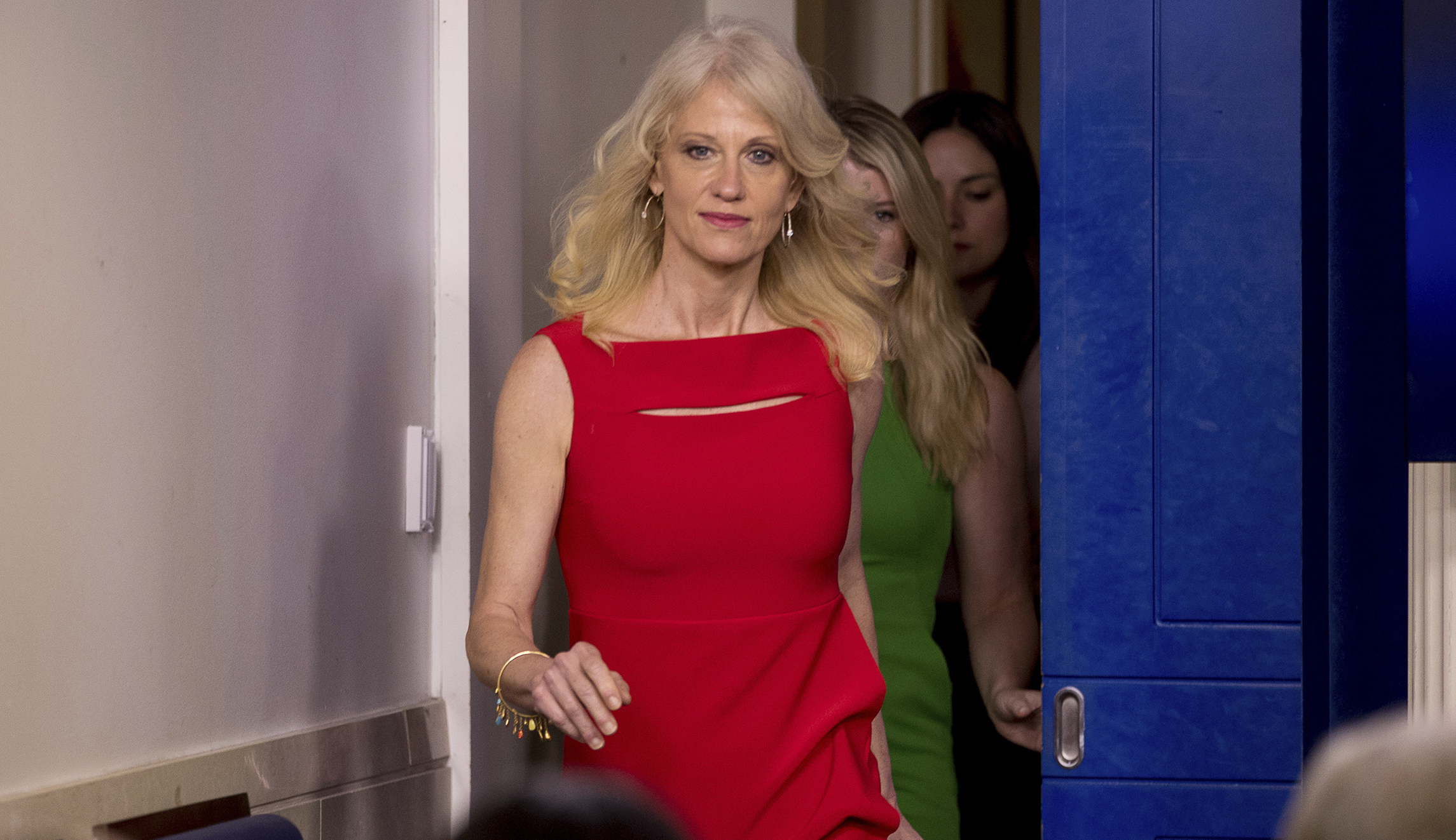 The ‘Kellyanne Conway’ in ‘Kellyanne Conway’s husband’ would like a word