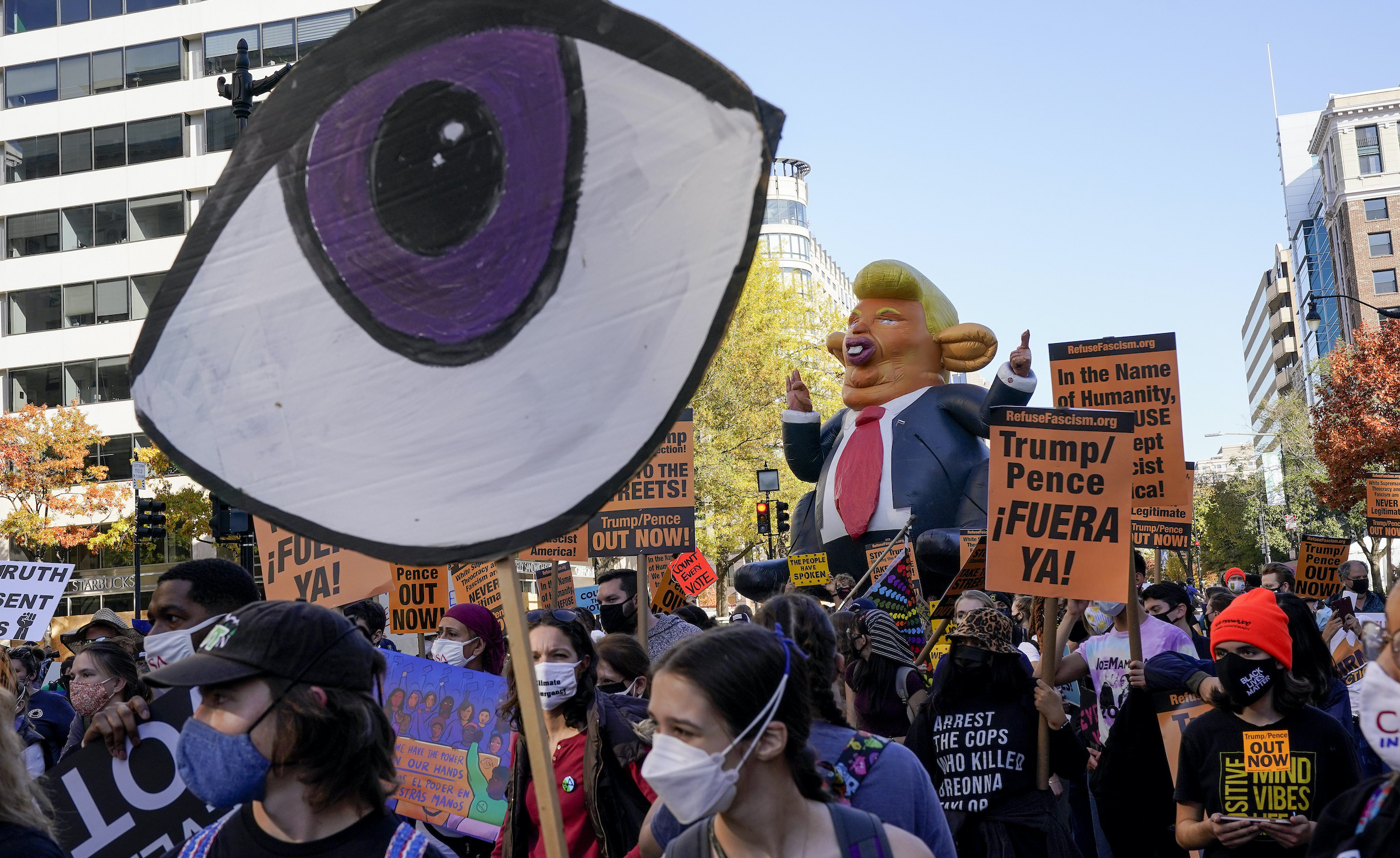 ‘Stop the Steal’ vs. ‘Count Every Vote’: Partisans on both sides call foul