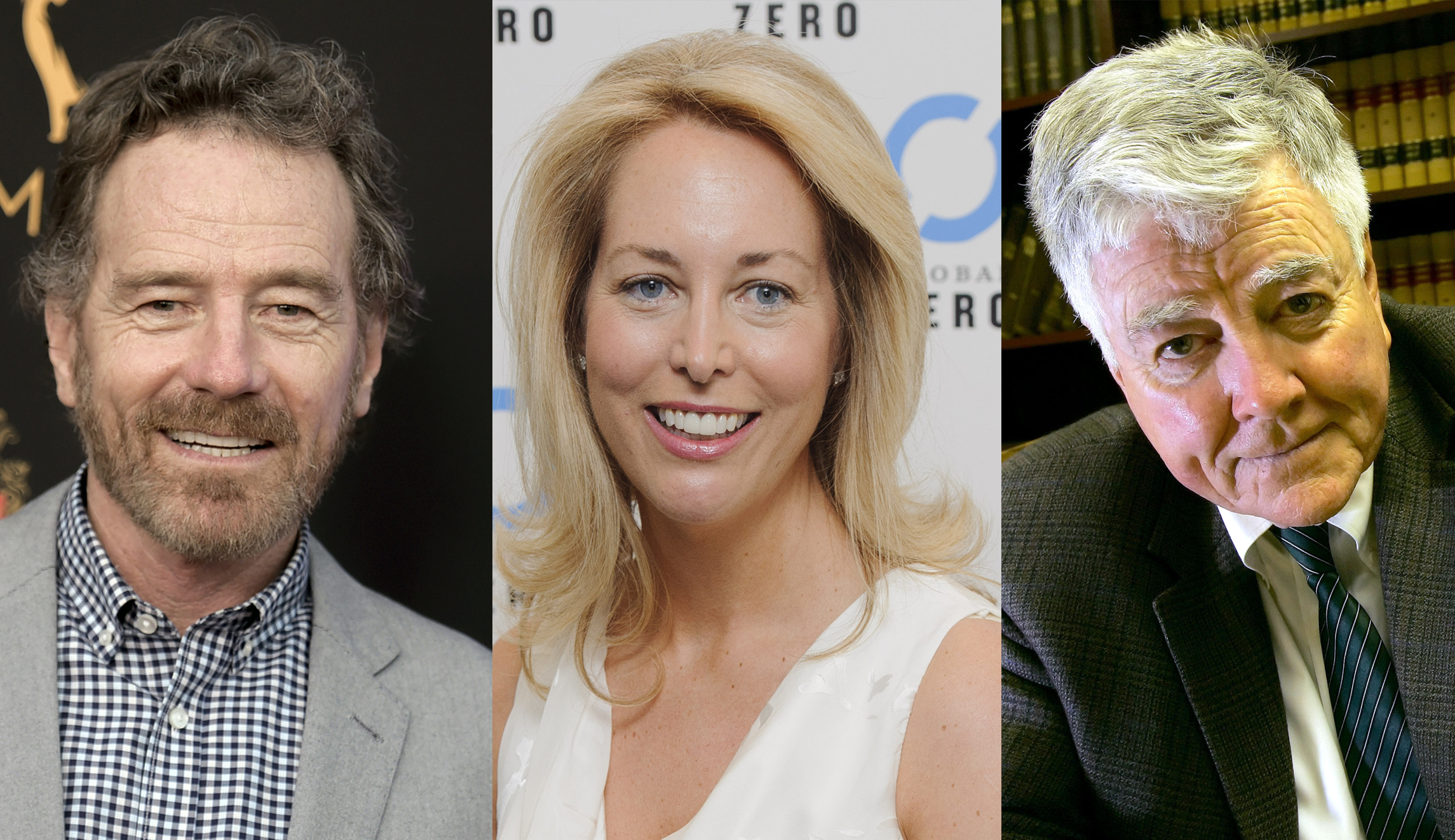 Bryan Cranston, Valerie Plame, Paul 'Pete' McCloskey