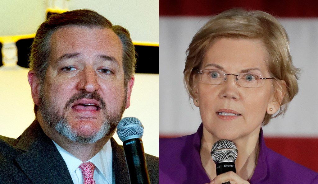 Ted Cruz offers support to Elizabeth Warren after Facebook yanks ads