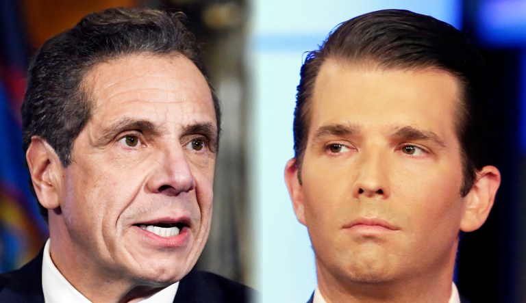 ‘Begging for $’: Donald Trump Jr. mocks NY Gov. Cuomo as president moves residence to Florida