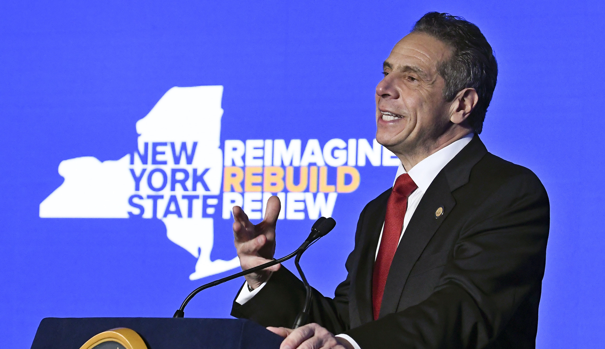 With Trump gone, tables finally turn on Cuomo