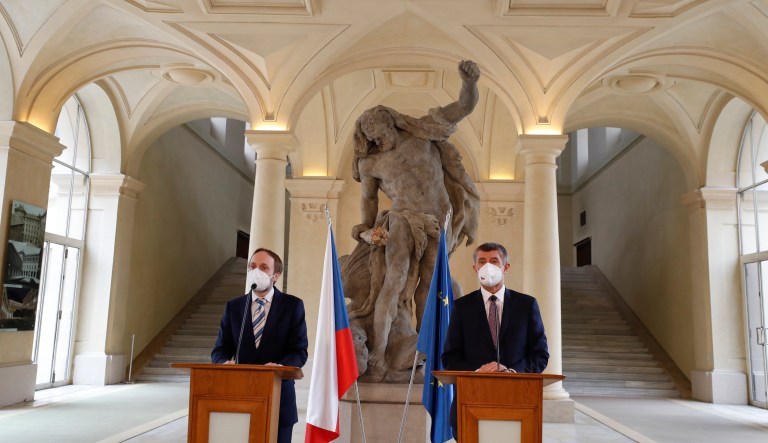 Czech officials crack down on Russian spy headquarters