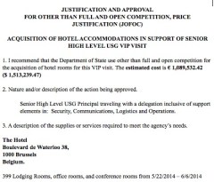 Obama’s Second $1.5M Brussels Hotel Bill in Less Than Three Months