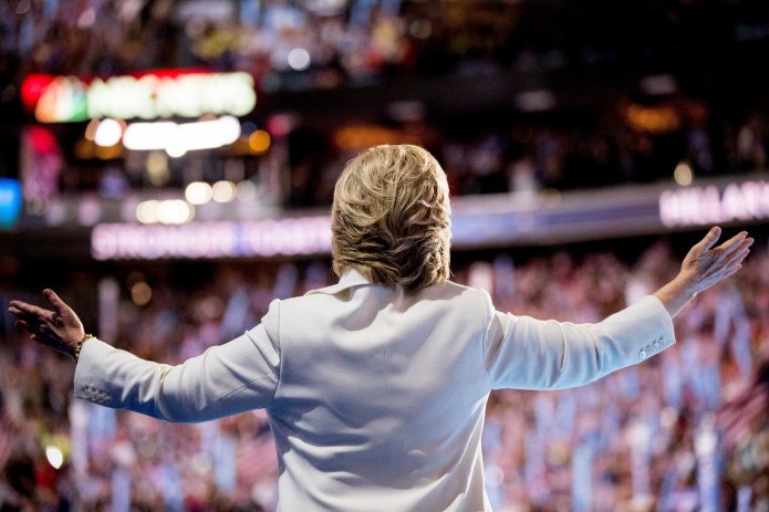 Trump and Clinton entered and left the conventions the standard-bearers of their parties as anticipated. (AP Photo/Andrew Harnik)