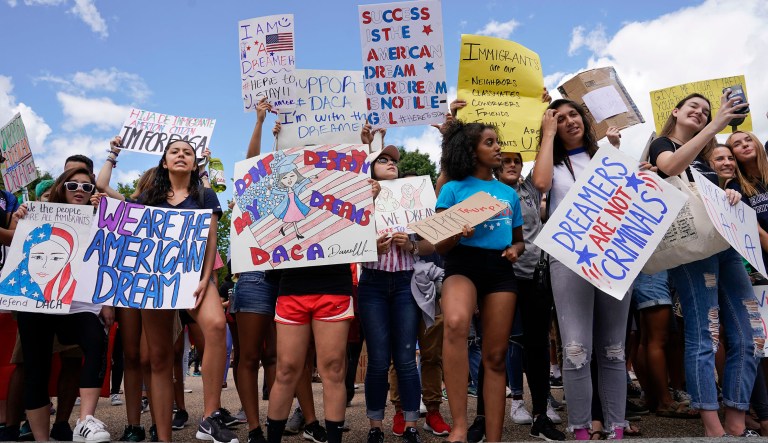 The Trump administration is asking those protected by the Deferred Action for Childhood Arrival program to take action by Oct. 5. (AP Photo/Pablo Martinez Monsivais)