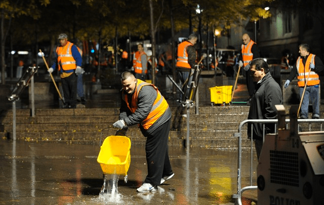 Top Ten OWS eviction tweets