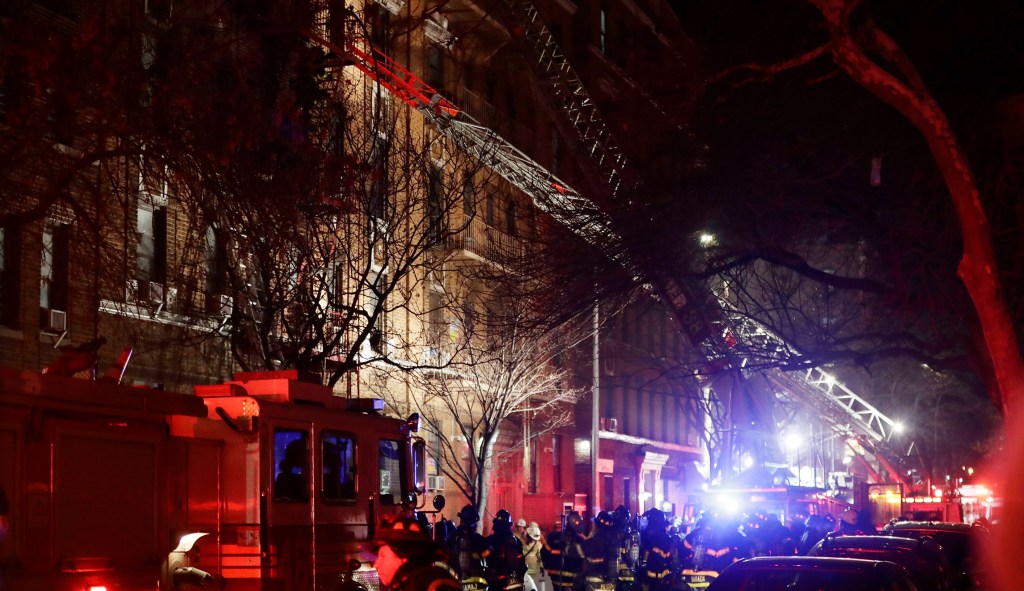 NYC mayor: Deadly Bronx apartment fire apparently caused by child playing with stove