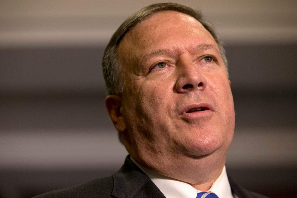 Pompeo ready for speaker run if Ryan bails