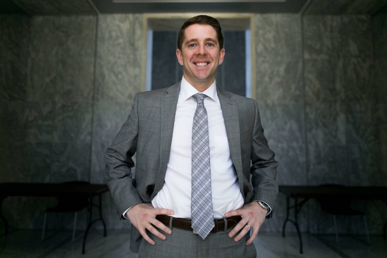 Justin Rusk is deputy chief of staff for legislative operations for Rep. Michael Fitzpatrick, R-Pa. (Graeme Jennings/Washington Examiner)