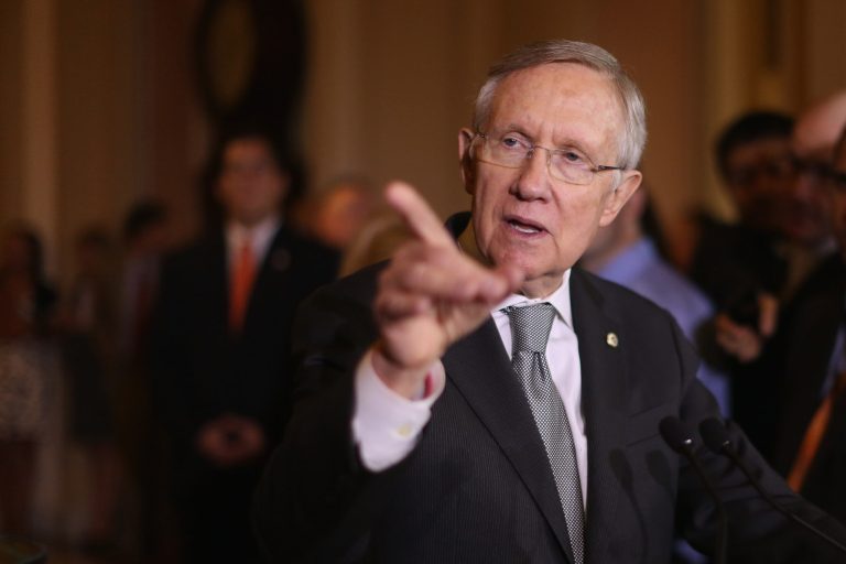 Reid is complaining that Republicans have advanced his own bill in order to 