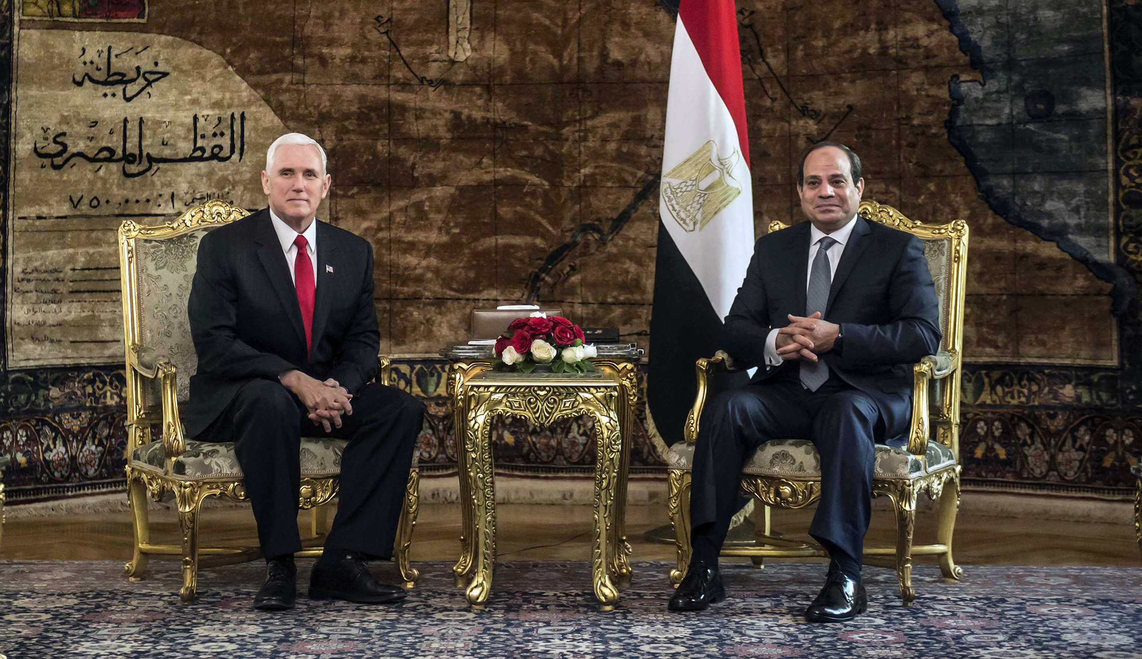 Mike Pence meets with Egyptian president: US-Egypt relationship has ‘never been stronger’