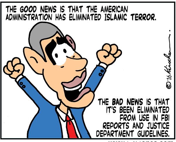 Editorial cartoon: ‘Eliminating’ Islamic terror