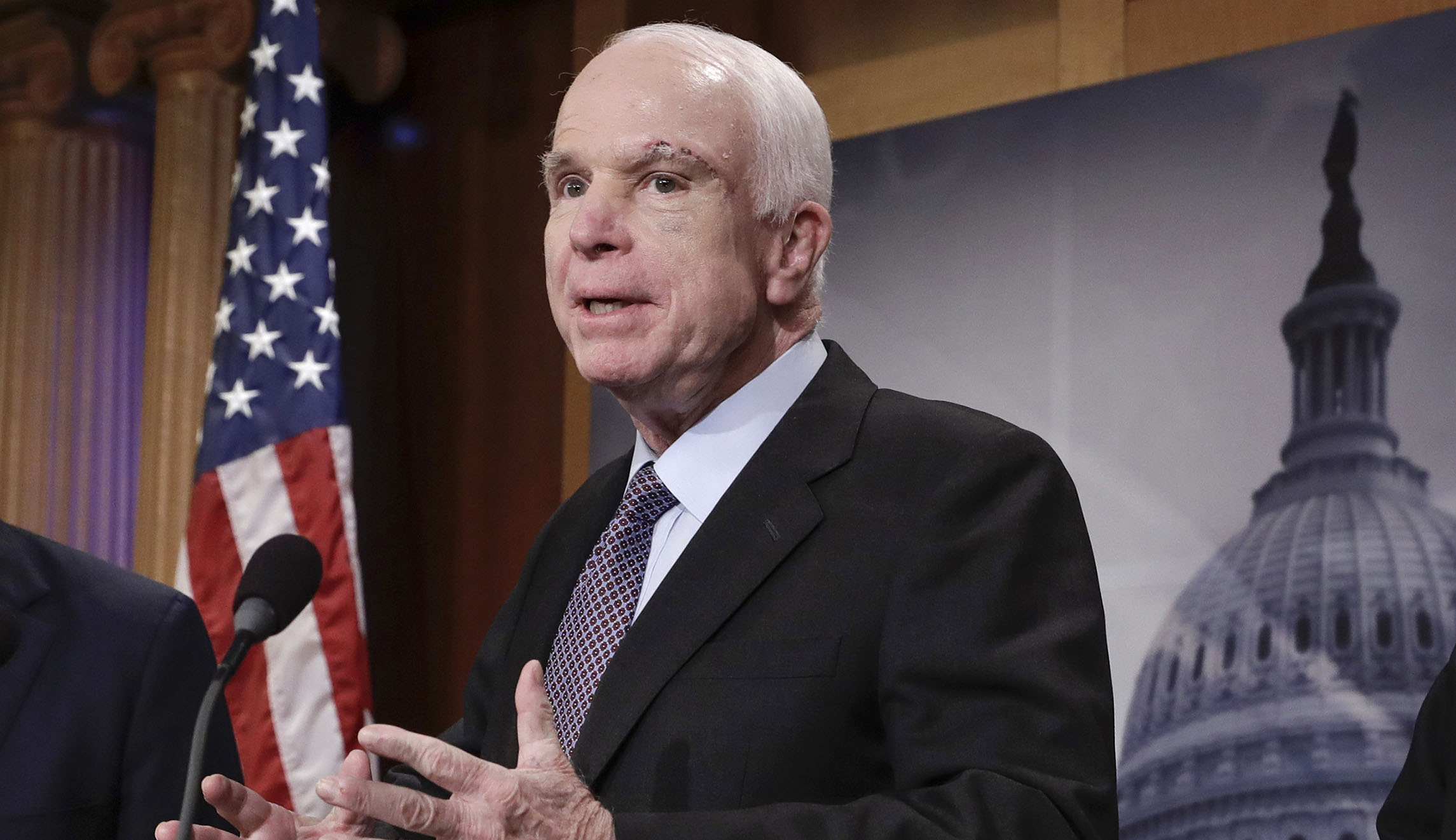 John McCain will return to Washington next week