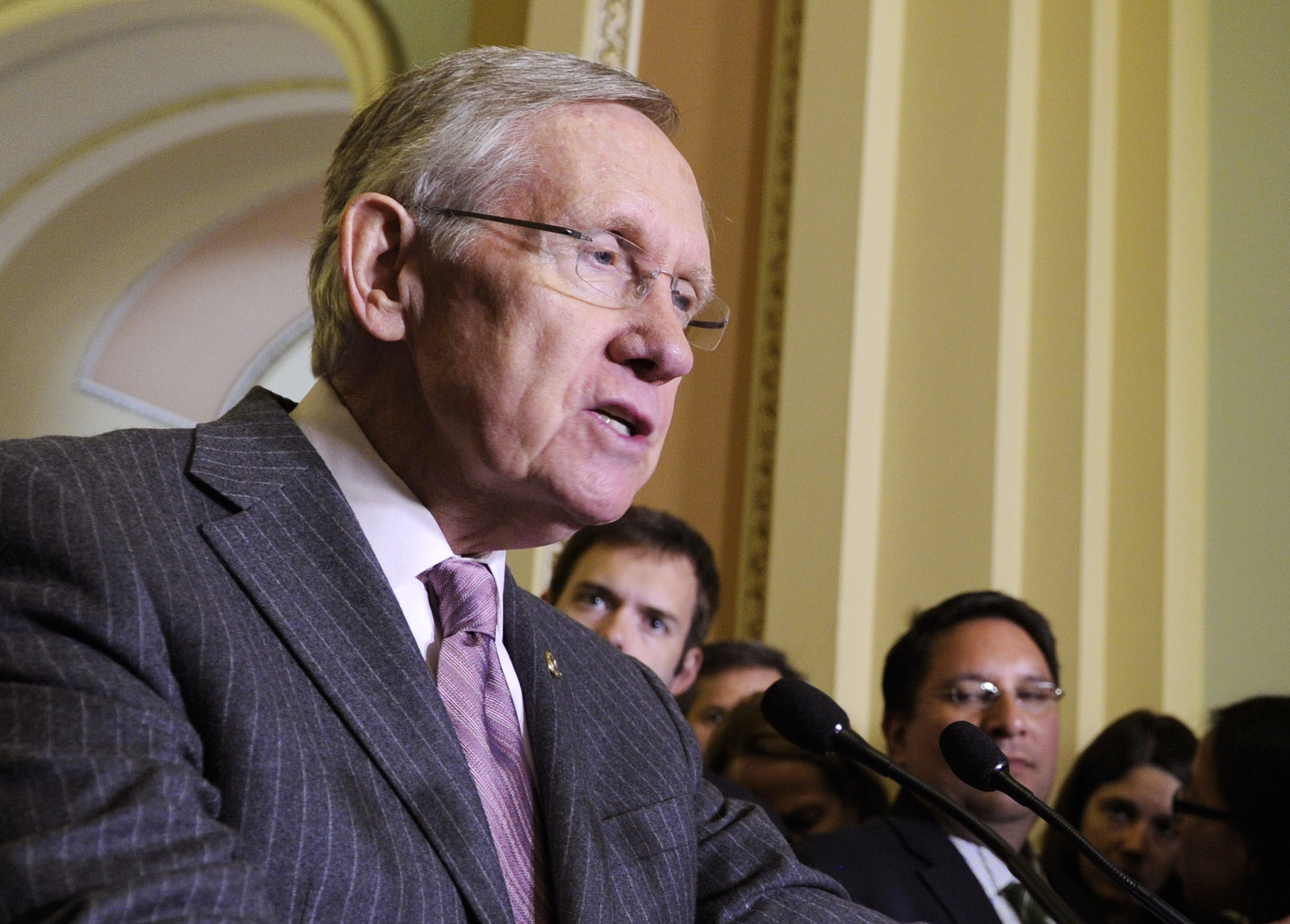 Democrats don’t mind that Harry Reid is blocking some of their ideas