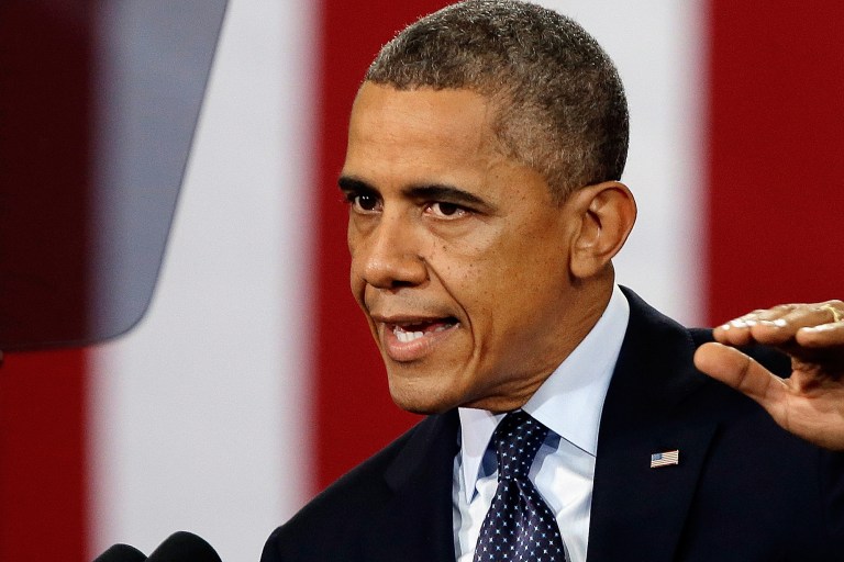 President  Obama is avoiding tough questions with expressions of contempt. (AP Photo/Seth Perlman)