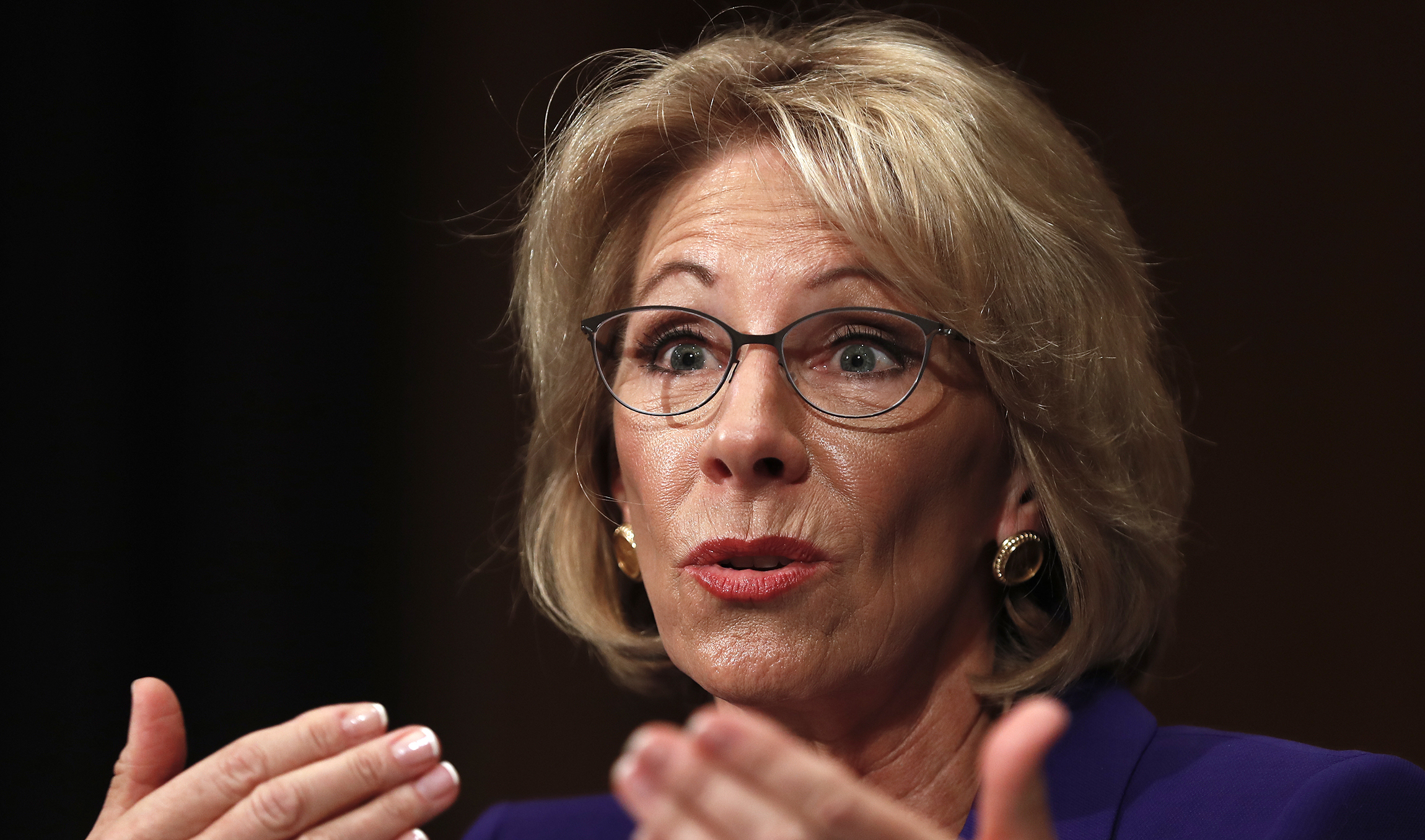 Trump’s education secretary won’t take a salary from taxpayers