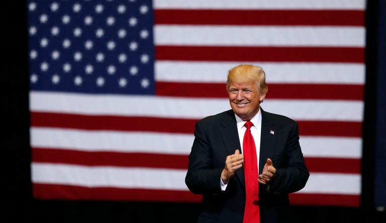 He said it will be very good after talks are. (AP Photo/Charlie Neibergall)