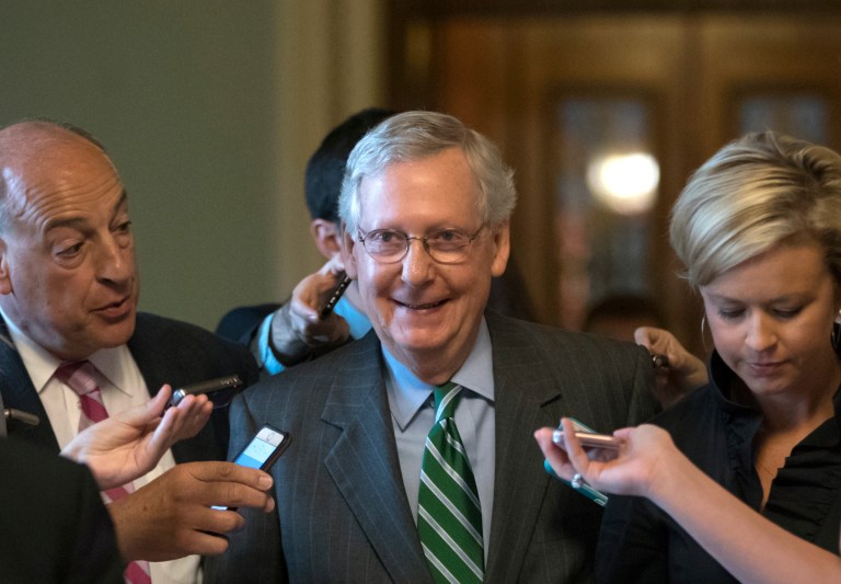 With this bill, Senate Republicans are betraying the promises they made on the campaign trail for the better part of seven years. (AP Photo/J. Scott Applewhite)