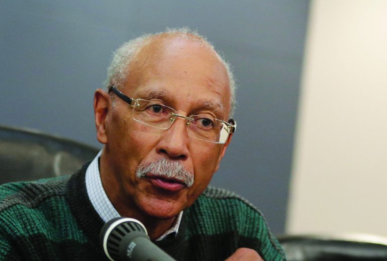 FILE - In this Jan. 3, 2013 file photo, Detroit Mayor Dave Bing answers a question during a news conference in Detroit. Detroit's budget crisis, which has the city on the verge of a possible state takeover, has only worsened the long-term dissatisfaction that residents of many Detroit neighborhoods have with the delivery of public services like police, fire, garbage and street lighting. Mayor Dave Bing is expected to discuss those issues in his State of the City Address on Wednesday, Feb. 13, 2013. (AP Photo/Carlos Osorio, File)