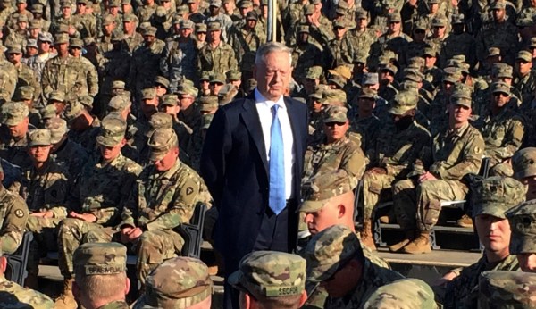Jim Mattis: Joint military exercises with South Korea will begin after Paralympics in March