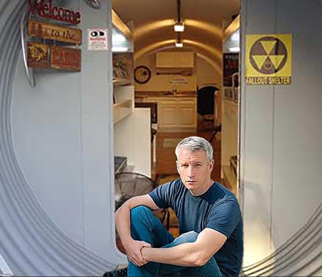 Anderson Cooper, Prepper?