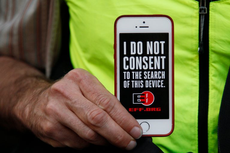 Searches of electronic devices at the border are on the rise. According to CBP's own figures, the number of international travelers processed with electronic device searches in fiscal 2017 increased almost 60 percent from fiscal 2016. (AP Photo/Eric Risberg)