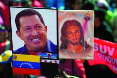 Venezuela holds symbolic inauguration for Hugo Chavez