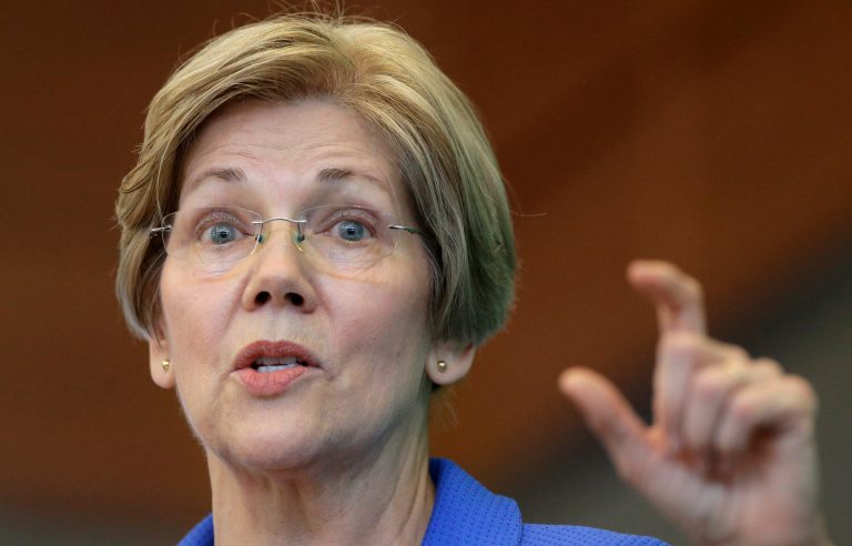 Sen. Elizabeth Warren, D-Mass., said in an interview this week that she was not thrilled to learn former President Barack Obama had accepted $400,000 from a Wall Street firm to speak later this year at a healthcare conference. (AP Photo/Steven Senne)