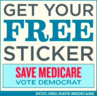 Dem bumper sticker: ‘Kiss Medicare goodbye’
