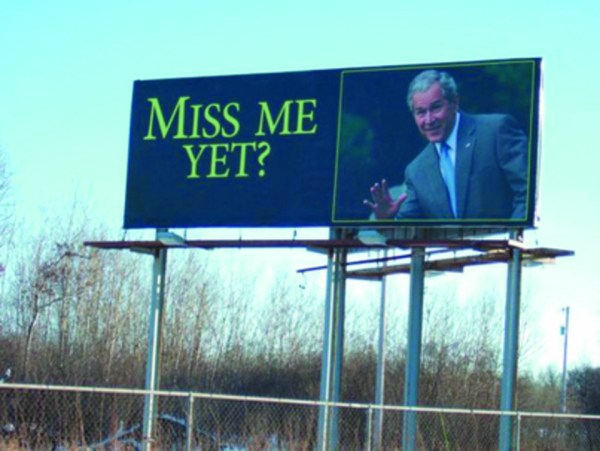 Poll: George W. is the comeback kid