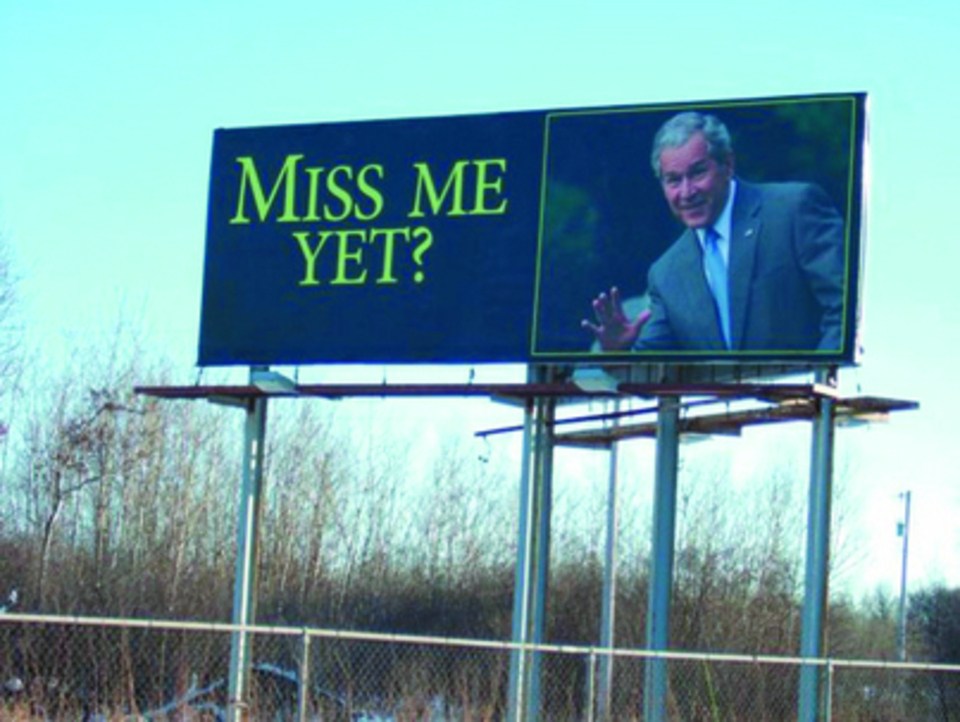 Poll: George W. is the comeback kid