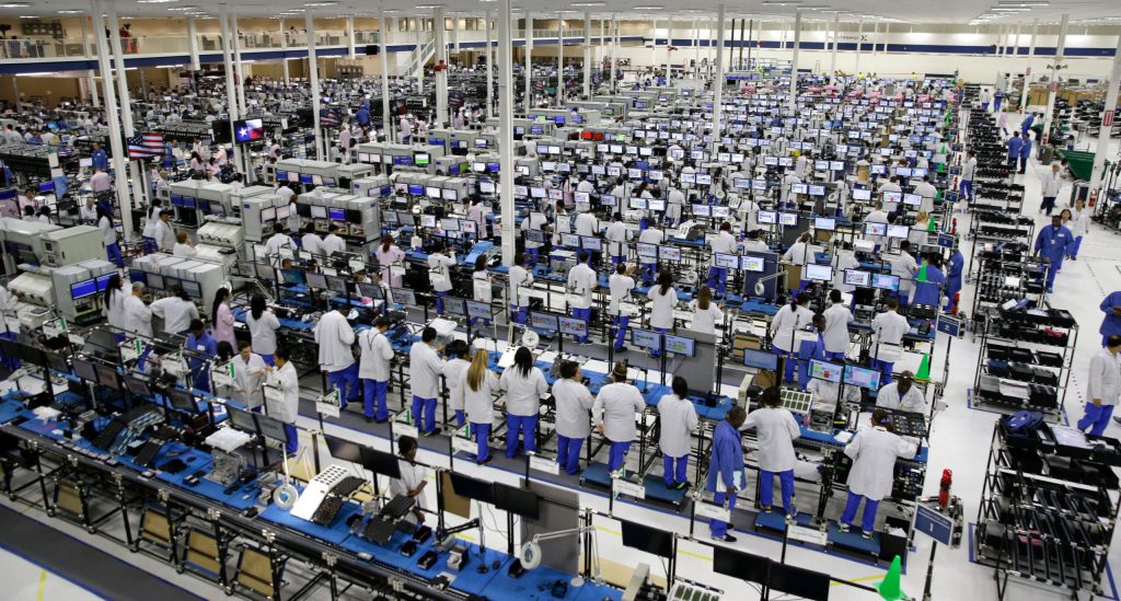 US factory output extended solid gains in March