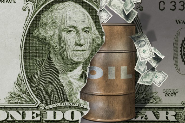 The price of oil edged higher above $97 a barrel Thursday as investors reacted to a drop in U.S. stockpiles, but concerns of oversupply in the Middle East capped gains.